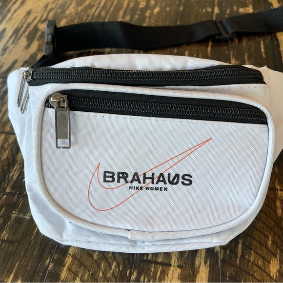 NIKE 🌟 BRAHAUS - White Fanny Pack Cross Body Bag - OS - Picture 10 of 13